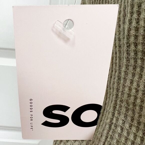 SO Girls Short Sleeve Waffle Knit Peace Sign Ringer Tee. Youth Large. NEW. - Picture 7 of 8